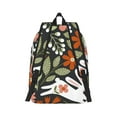 thumbnail image 2 of Yiaed Rabbits on Floral Print Backpack, Premium Laptop Backpack, Travel Backpack for Women, Lightweight Backpacks, Comfortable Back Pack-Small, 2 of 7