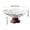 White, variant on Clear Plastic Elegant Pedestal Trifle Bowl Imitation Wood Grain Tall Fruit Plate Clear Plastic Serving Bowls For Party Fruit Bowl Petal-Shaped Organizer Bowls For Parties,Daily Use,Catering,Christmas