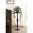 thumbnail image 3 of Kate and Laurel Stratton Vintage Round Pedestal Drink Table, 9 x 9 x 22, Navy Blue, Decorative Mini Table for Use as Indoor Plant Stand or Cute Living Room Accent, 3 of 10