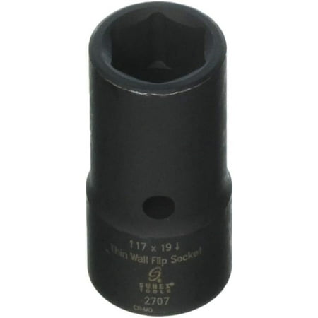 

Sunex 2707 1/2-Inch Drive 17-Mm By 19-Mm Flip Socket