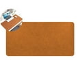 thumbnail image 1 of Dvruxg Leather Desk Mat - Non-Slip Waterproof Surface for Home Office, Computer Desk Protector, Keyboard Mouse Pad with Damage Blocking, 1 of 5