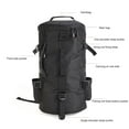 thumbnail image 2 of Langgg Cylindrical Fishing Tackle Backpack Large Capacity Polyester Fishing Bags Backpack with Rod Holder Fishing Gear Bag, 2 of 6