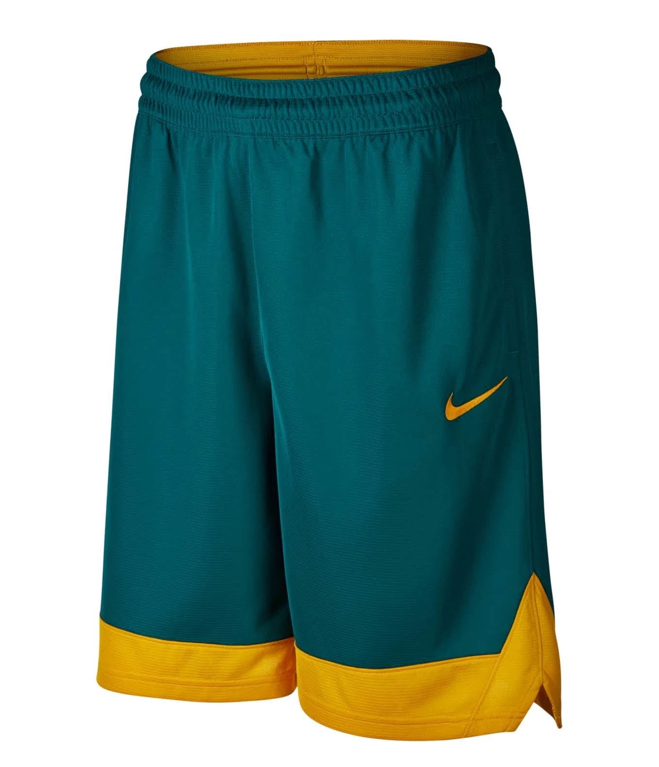 Nike Men's Dri-Fit Icon Basketball Shorts (Teal/Sulfer, Small ...
