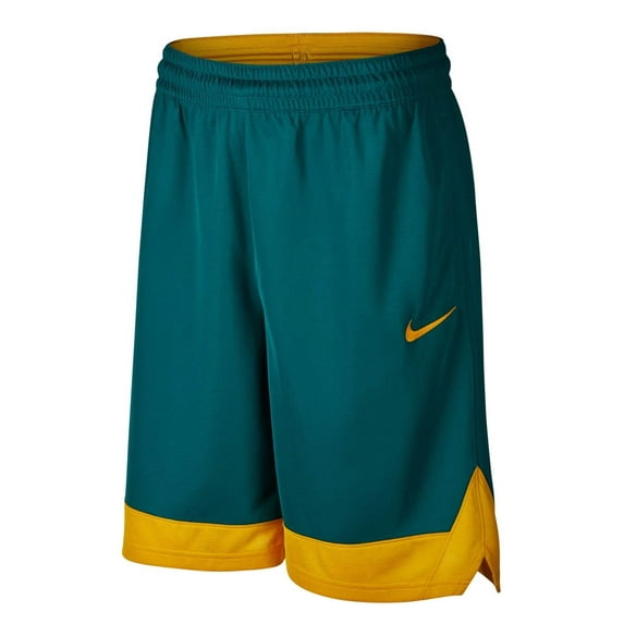 Nike Men's Dri-Fit Icon Basketball Shorts (Teal/Sulfer, Small)