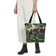 thumbnail image 5 of Balery Green Forest Dinosaur Bolsa de Hombro con Diseño, Bolsa Grande y Duradera, Bolsa Versátil para Compras, 5 of 6