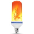 thumbnail image 1 of 108 LED E27 Bombilla de efecto de llama Lámpara de emulación de parpadeo de fuego falso de 3 modos Lamparas, 1 of 7