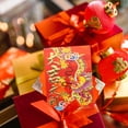 thumbnail image 2 of 30pcs Chinese Lunar Year Red Envelopes Traditional Red Envelopes Lucky Money Holder Bags (Mixed Style), 2 of 8