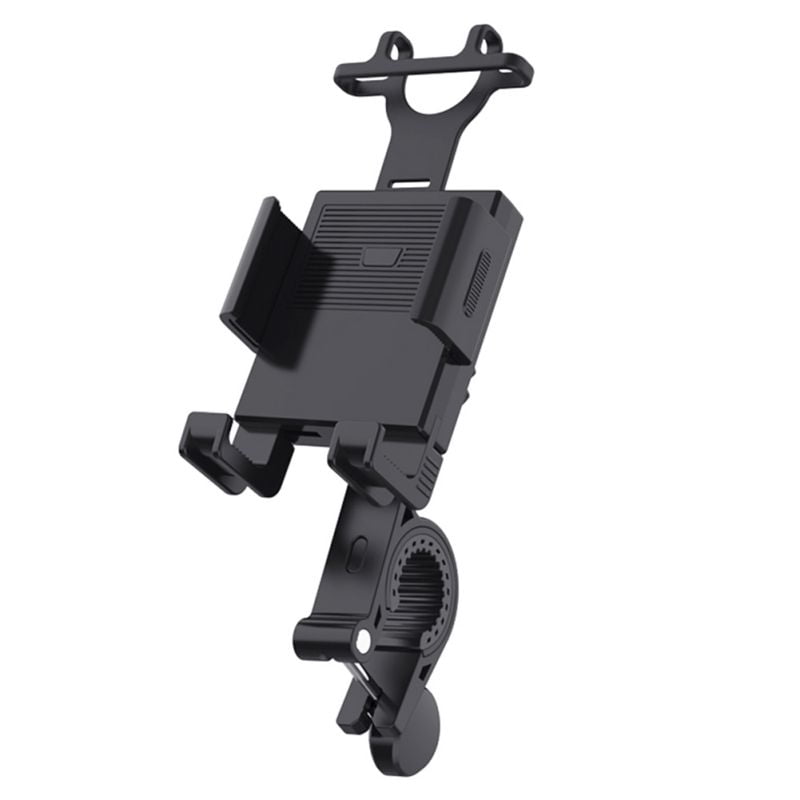 Keimprove Bike Phone Holder, Motorcycle Phone Mount - Motorcycle Handlebar Cell Phone Clamp, Scooter Phone Clip for Phone 11 / Phone 11 Pro Max, S9, S10 and More 4.7' - 6.7' Cellphone
