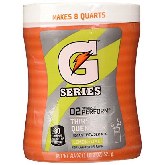 Gatorade Thirst Quencher Lemon-Lime Drink Powder (Pack of 24)