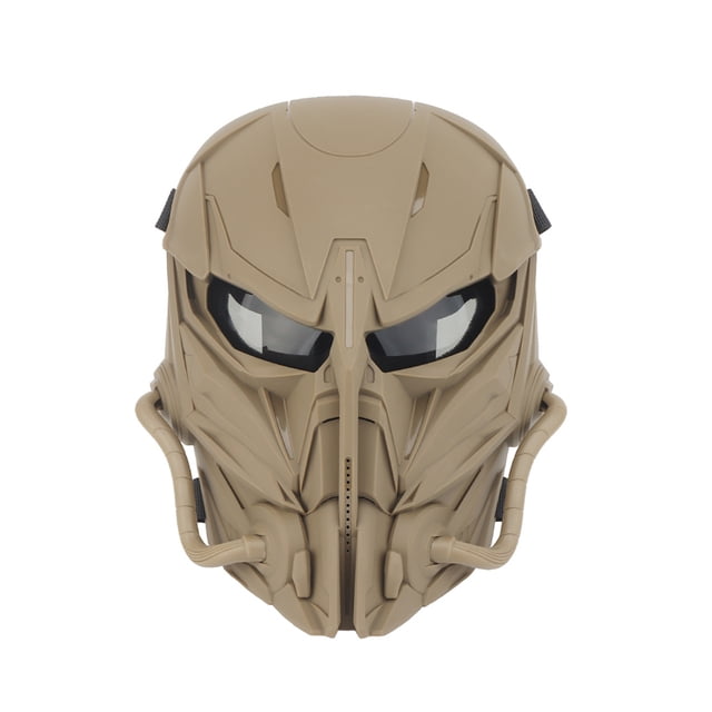 Toystoory Máscaras de caza de Paintball, cubierta facial, casco de motocicleta, protección para la cabeza, pieza facial de seguridad con Caza Color de barro
