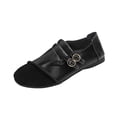 thumbnail image 2 of Vibrex Women's Round Toed Flats Comfortable Wide Width Fashion Casual Solid Color Flat Shoes Business Casual Shoes Women, 2 of 9
