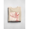 thumbnail image 3 of Antique Coral Seaweed Iv Sweatshirt Women -Vision Studio Designs, Female Large, 3 of 4