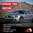 thumbnail image 3 of AMERICAN MODIFIED Front Grille for 2013-2014 Ford Mustang GT V6, Matte Black, 3 of 9