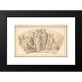 thumbnail image 2 of Jan Gerritsz. van Bronchorst 24x16 Black Modern Framed Museum Art Print Titled - Lot and His Family Leaving Sodom, 2 of 5