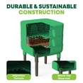 thumbnail image 5 of FCMP Outdoor Essential Living Worm Composter Bin, 4-Tray Indoor System, Green, 5 of 8