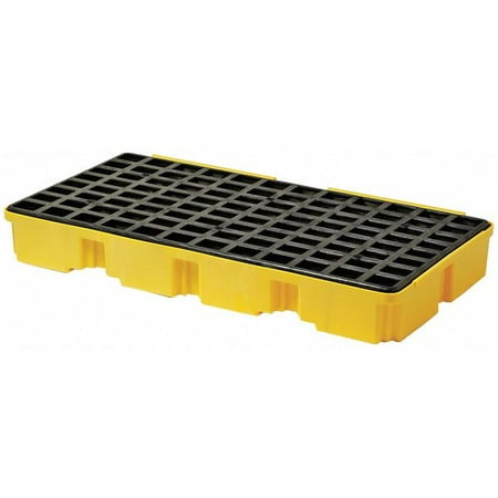 Drum Spill Cntnmnt Pallet, 2 Drum, 5k lb. EAGLE