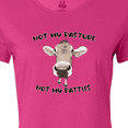 thumbnail image 4 of Inktastic Funny Cow Not my Pasture Not my Patties Women's T-Shirt, 4 of 5