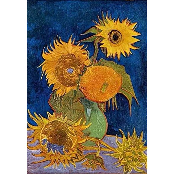 Yeesam Art 5D Diamond Painting DIY Kits Sunflowers Flower Plant Paint with Diamonds Kit Full Drill Arts Craft for Home Wall Decor Gift