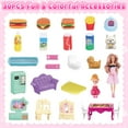 thumbnail image 4 of Beefunni Dollhouse for Girls, Portable & Foldable Dollhouse with Furnitures and Accessories, Doll House Toy Playset, Birthday Gift for Kids Toddlers, 4 of 7