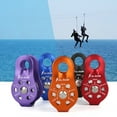 thumbnail image 6 of Professional Fixed Pulley Cable Trolley Pulley with Ball Bearing Climbing Caving Aloft Work Rescue, 6 of 7