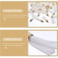 thumbnail image 5 of Borlas De Cuero para Llaveros Y Bolsos Accesorios De Manualidades DIY Colgantes De Borla para Decoración De Aretes Y Llaveros Paquete De 100 Piezas 1.57 Pulgadas, 5 of 5