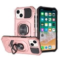 thumbnail image 6 of For Apple iPhone 16 (6.1") Hybrid Dual Layer with Rotate Magnetic Ring Stand Holder Kickstand, Rugged Shockproof Cover ,Xpm Phone Case [ Rose Gold ], 6 of 11