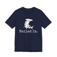 thumbnail image 3 of Nailed it Hammerhead shark conservation beach ocean surf Unisex T-shirt, 3 of 5