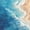 Gary Blue, variant on Manfei White Cloud Queen Sheets,Blue Sea Wales Queen Sheet Sets,4 Pieces,1 Flat Sheet, 1 Fitted Sheet and 2 Pillowcases