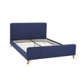 thumbnail image 2 of Tufted Full-Size Platform Bed, Blue, 2 of 2