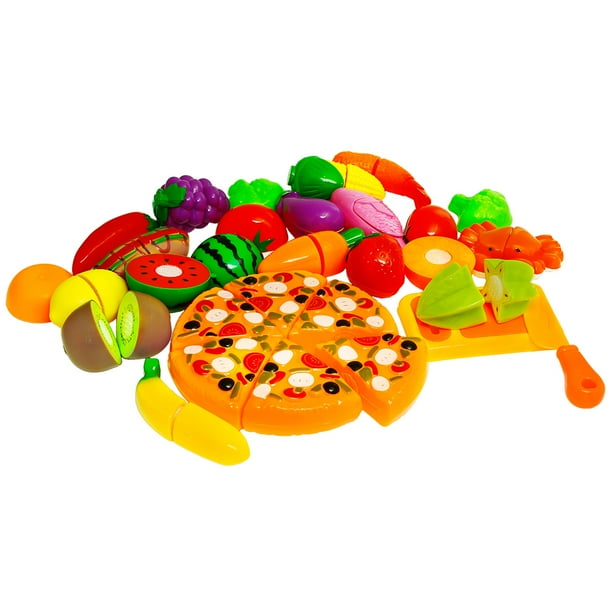 fruits and vegetables playset