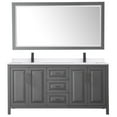 thumbnail image 7 of Wyndham Collection Wcv252572d-Qtz-Unsm70 Daria 72" Free Standing Double Basin Vanity Set -, 7 of 7