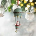 thumbnail image 5 of Christmas Gliding Santa Ornament Christmas Hanging Decoration Indoor Outdoor Christmas Tree Decoration, 5 of 6