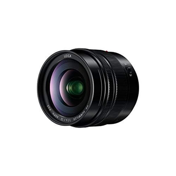 Restored Panasonic LUMIX G LEICA DG SUMMILUX Lens, 12mm, F1.4 ASPH, Wide Angle, Professio (Refurbished)