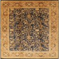 thumbnail image 1 of Ahgly Company Indoor Square Mid-Century Modern Orange Oriental Area Rugs, 7' Square, 1 of 6