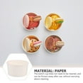 thumbnail image 3 of Miangastore 100 Pcs Gobelets à Dessert 5oz Gobelets Jetables pour Crème Glacée Pudding Bols à Collation Compacts, 3 of 8