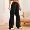thumbnail image 2 of Outfmvch Wide Leg Pants Woman Sweatpants Women Baleaf Pants Women Boho Pants Women's Pants Dress Pants Women Travel Pants Black L, 2 of 6