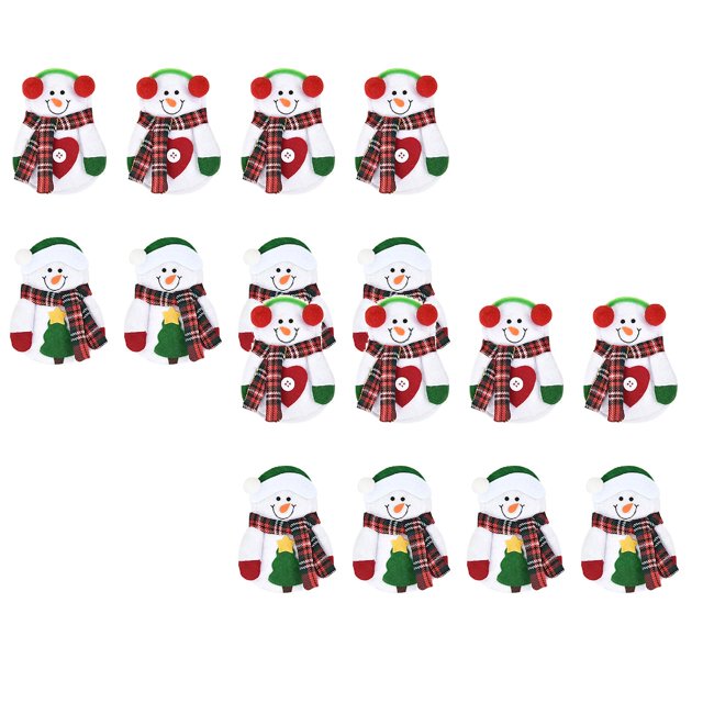 Oleegame 2PC Stainless Steel Cutlery Set Christmas Decorations, Cartoon Dolls, and Fork Sets, Santa Tableware Set