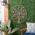 thumbnail image 2 of SAFAVIEH Tree of Life 31.5 in Round Wall Art, Antique Blue, 2 of 5
