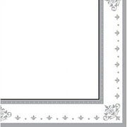 25th Anniversary 'Stafford Silver' Small Napkins (36ct)