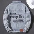 thumbnail image 5 of Chaqueta vaquera para hombre, otoño, estilo hip hop, abrigo vaquero para hombre con letras bordadas, precio más bajo, Y2k, holgada, de alta calidad, nueva, de tela, 5 of 5