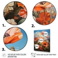 thumbnail image 3 of Designart "Meadow Poppy landscape" Floral & Botanical Canvas Wall Art, 3 of 5