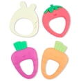 thumbnail image 1 of Set de anillos mordederos para bebé Skip Hop de silicona suave, 4 piezas, 1 of 3