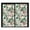 H, variant on Wall Window Film Set | Floral Glass Privacy Cling for Indoor Windows with Sheets | 8 Botanical Designs Reusable Removable No