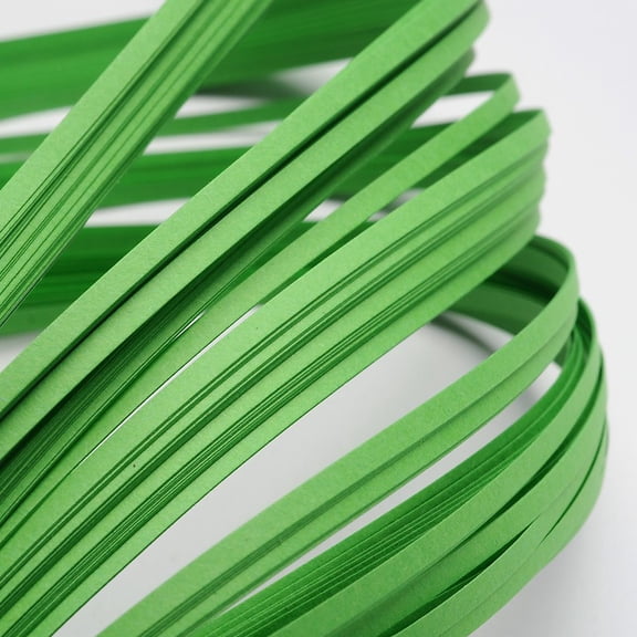 10bags Quilling Paper Strips Lime Green 390x3mm about 120strips/bag