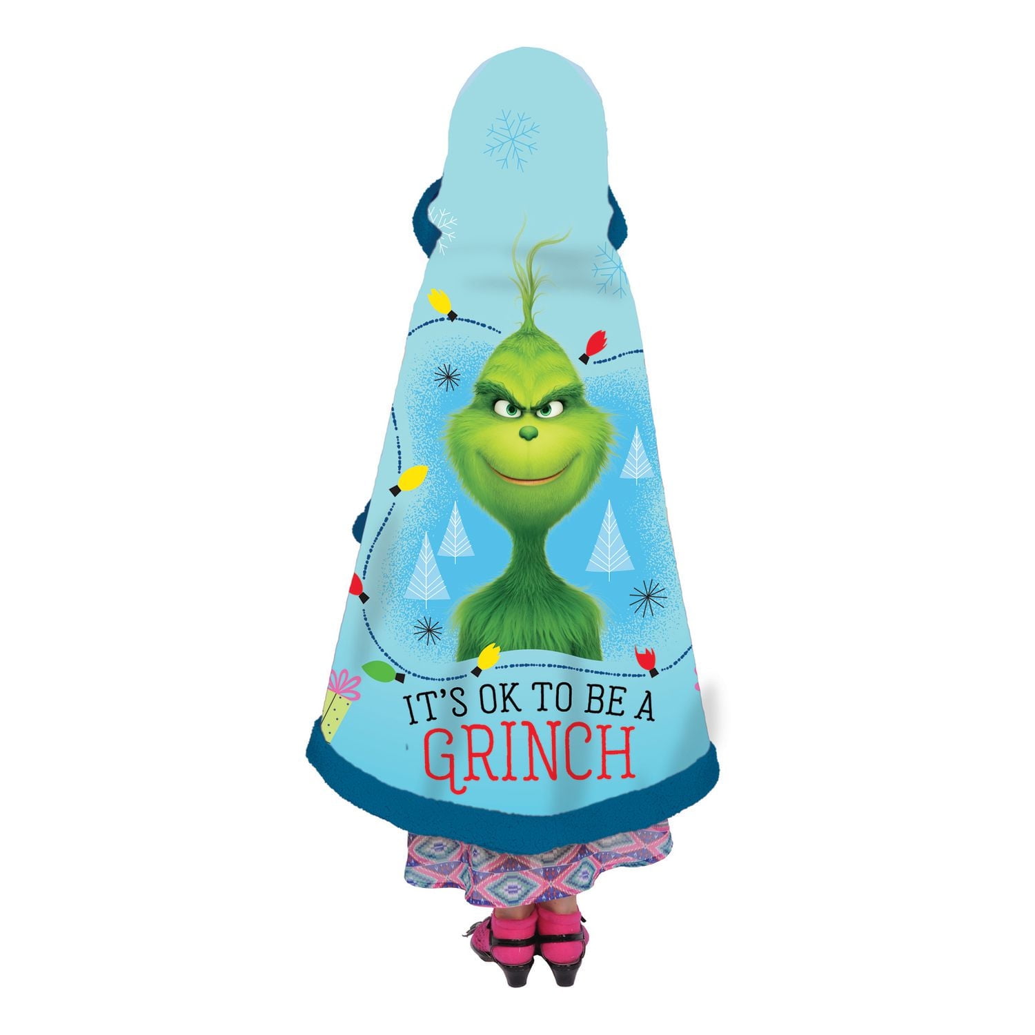Grinch  "Gifts for Grinch" Snuggle Wrap
