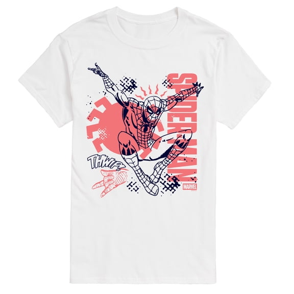 Marvel - Spiderman Doodle - Men's Short Sleeve Graphic T-Shirt