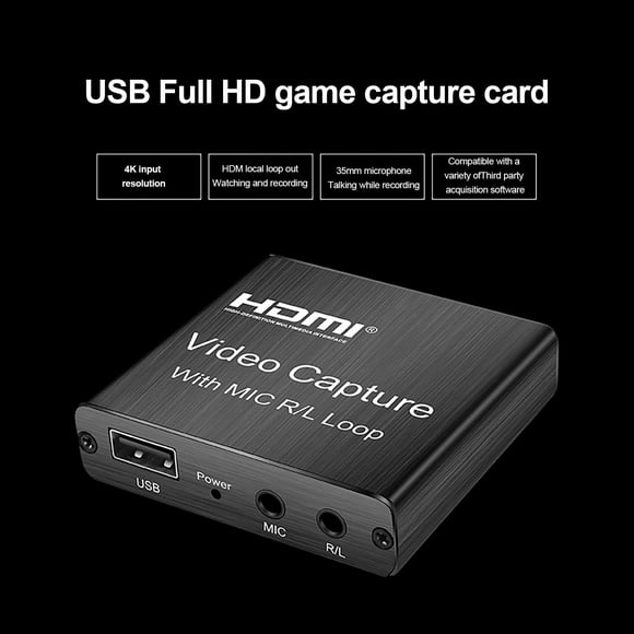 Tarjeta de Captura de Video Usb2.0 Hd onlyliua