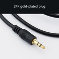 thumbnail image 2 of Methold Cable de extensión para auriculares Cable extensor de audio estéreo chapado en oro de línea auxiliar macho a hembra de 3,5 mm, 10 m Teléfono y Comunicación, 2 of 6