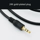thumbnail image 2 of Cable de extensión para auriculares Tholdsy 10 m Chapado en Oro 3,5 mm, 2 of 6