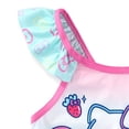 thumbnail image 6 of Hello Kitty Sanrio UPF 50+ Bathing Suit Tankini and Bikini Bottom Swimsuit Set (Girls), Sizes 4-6X, 6 of 7